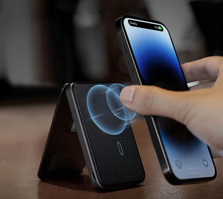 The ESR 5,000mAh Wireless Power Bank Wallet for iPhone 15/14/13/12 is now only $42, marked down from its regular price of $55 1 The ESR 5,000mAh Wireless Power Bank Wallet for iPhone 15/14/13/12 is now only $42, marked down from its regular price of $55 1