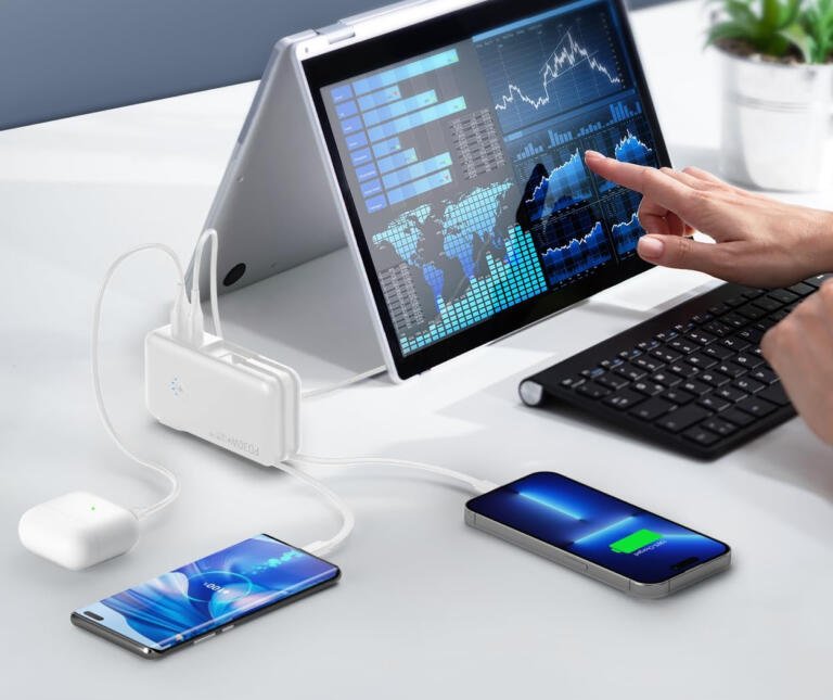 This 16000mAh Power Bank with Built-in AC Wall Plug and Cables for iPhones and iPad is on sale for $20, down from $60 1 This 16000mAh Power Bank with Built-in AC Wall Plug and Cables for iPhones and iPad is on sale for $20, down from $60 1