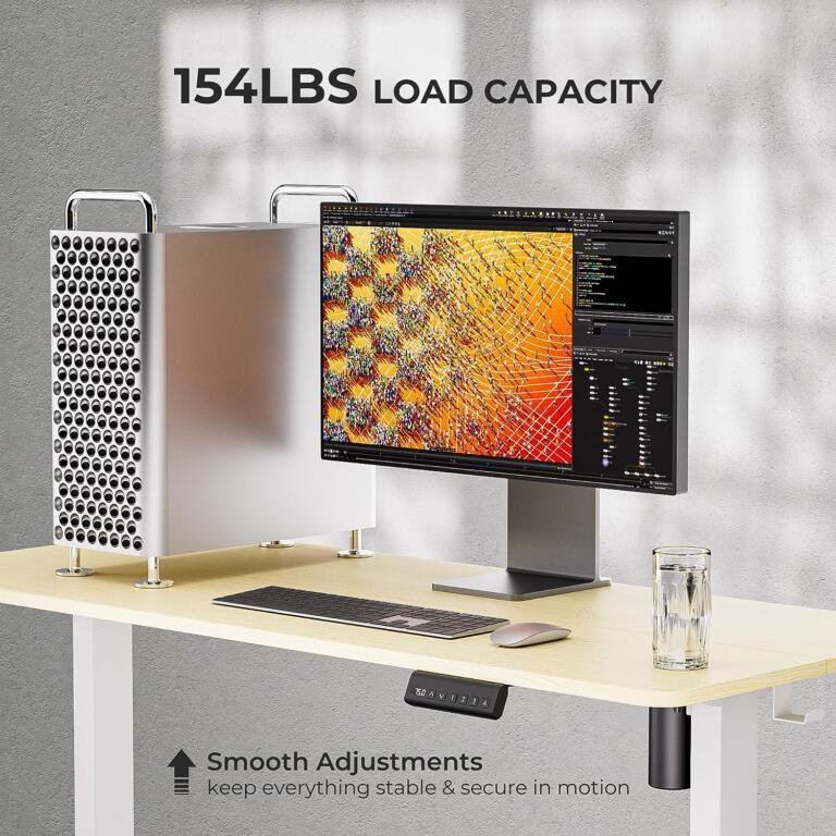 Usually $299, SOHOMACH Electric Standing Desk On Sale For $120 1