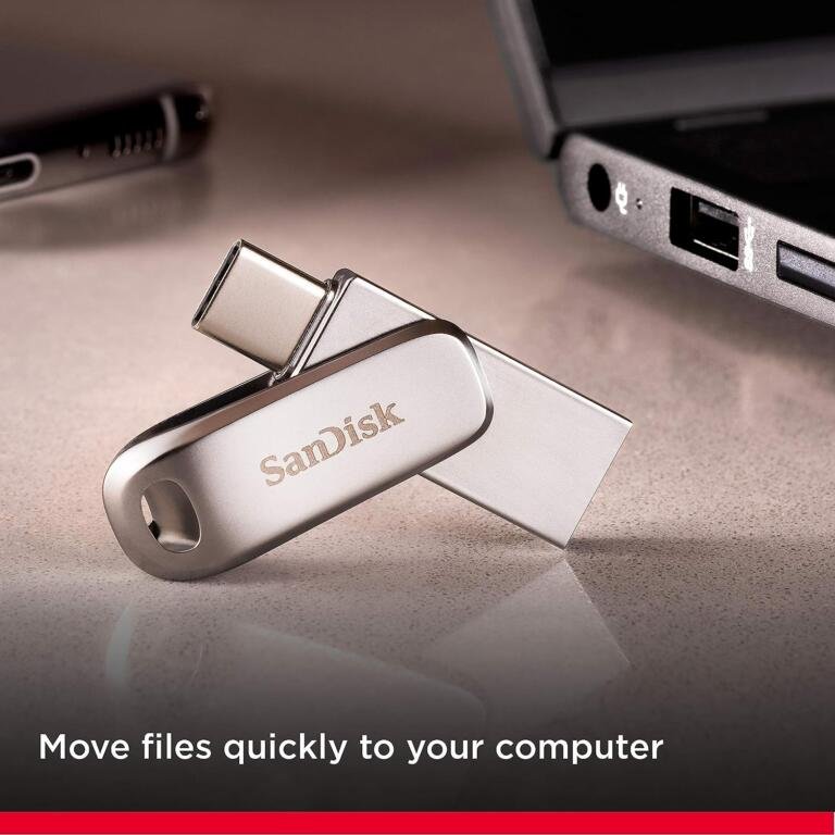 SanDisk 512GB Ultra Dual Drive Luxe USB Type-C is 64% OFF! 1