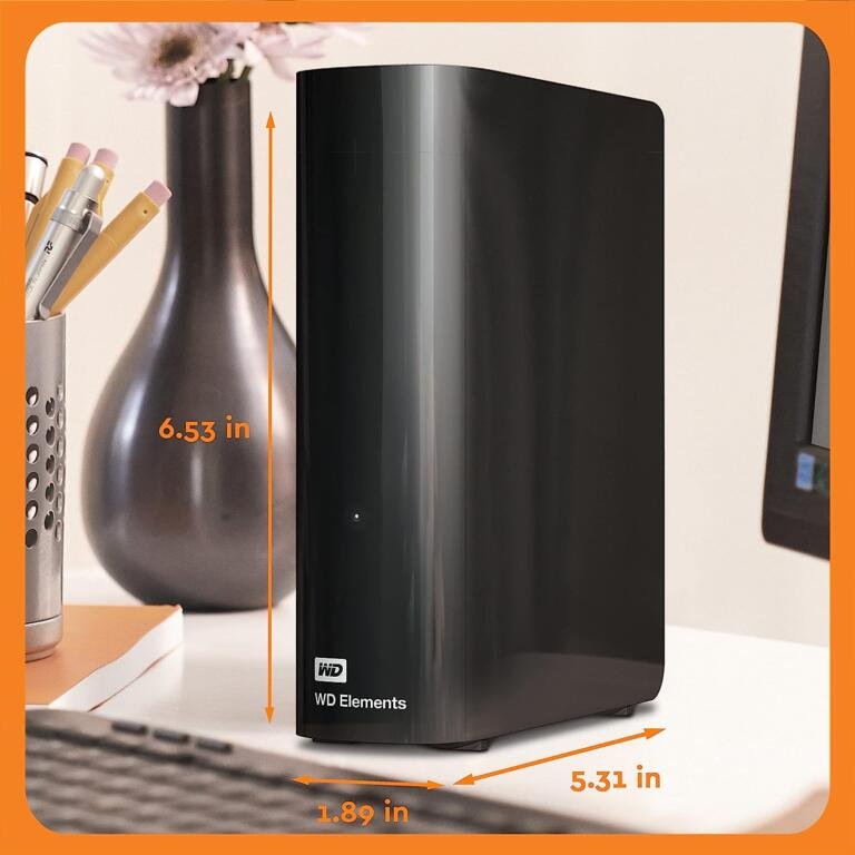 Save 41% With WD 20TB Elements Desktop External Hard Drive From Amazon Today 1