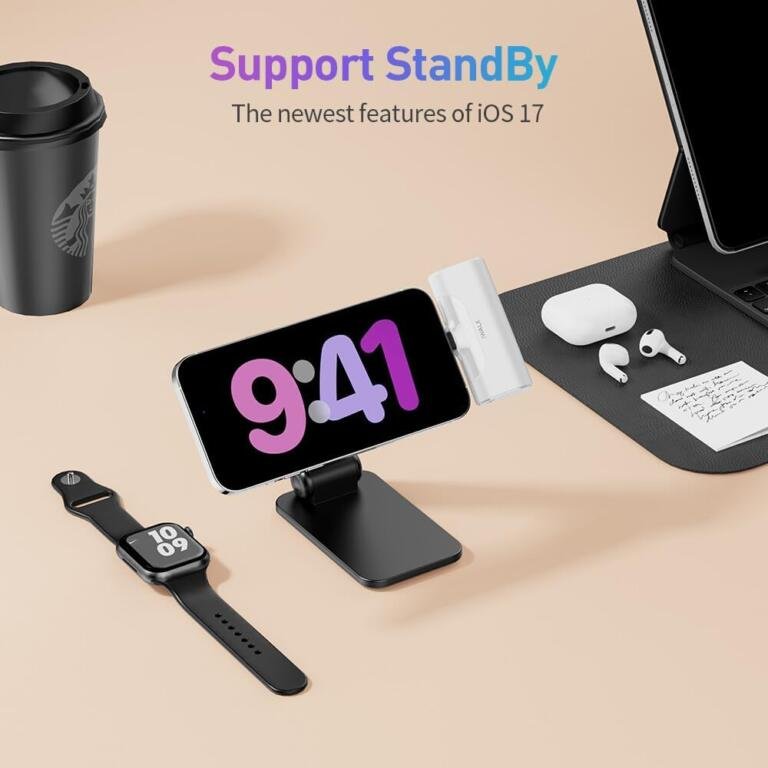 Get Use Of iOS 17 Standby Feature With $15 iWALK's Foldable Magnetic iPhone Stand for Desk (25% OFF) 1 Get Use Of iOS 17 Standby Feature With $15 iWALK's Foldable Magnetic iPhone Stand for Desk (25% OFF) 1