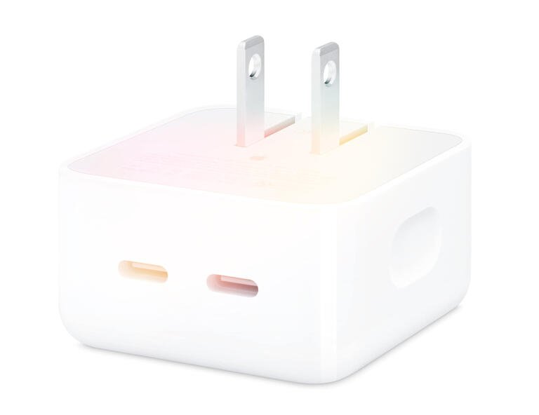 Apple's 35W Dual USB-C Port Compact Power Adapter currently 25% off at $44 1