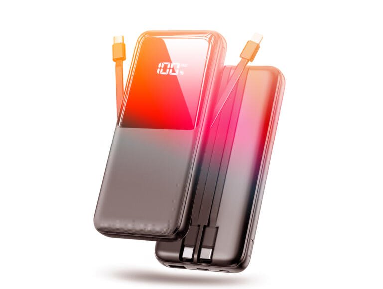 Save 47% with iPhone & Android Cables Built-in 15000mAh power bank, just $19 today 1