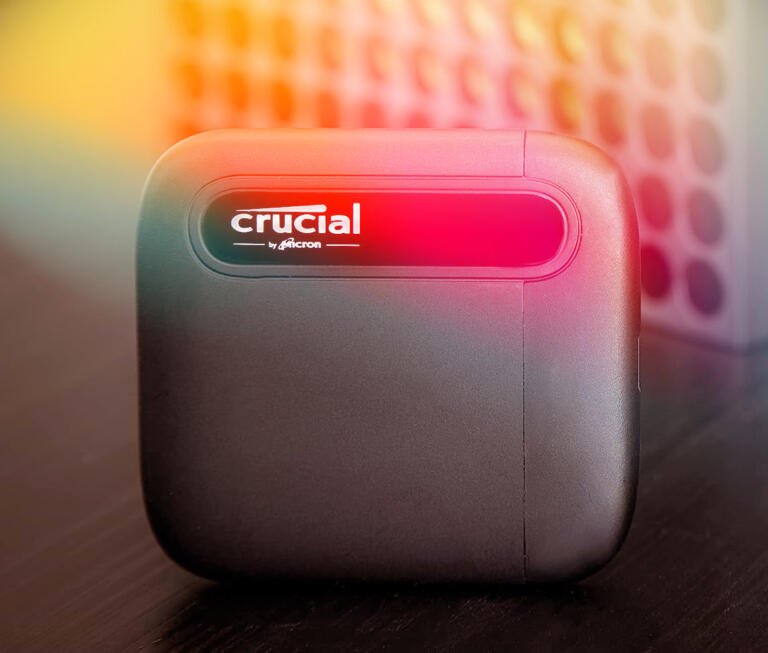 The Crucial X6 2TB Portable SSD for Apple Devices is currently on sale for $90, representing a savings of 55% 1