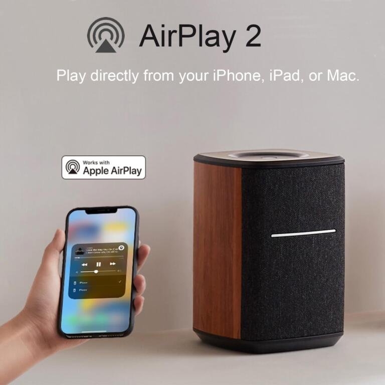 The MS50A Wi-Fi smart speakers by Edifier provide AirPlay 2 & Bluetooth 5.0 functionalities at a discounted price of $105, reflecting a $45 reduction 1