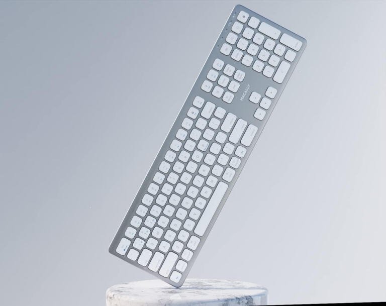 Macally Premium Wireless Bluetooth Keyboard for iMac, MacBook, Mac Pro just $50 1