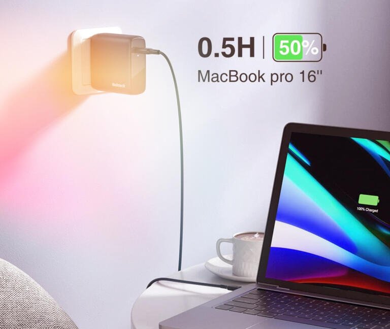 Nekteck's discounted $24 100W USB C Charger compatibles all Apple Devices & switches power accordingly! 1