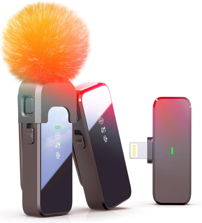Take this Lightning ready Wireless Microphone for iPhone with Noise Cancellation for $40, $10 OFF 1