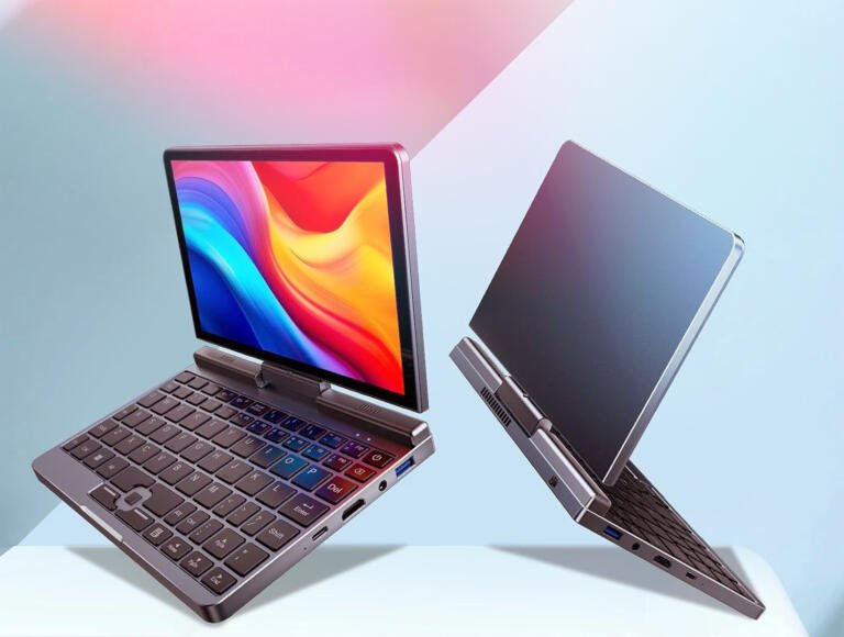 This 8" HD Touchscreen Portable 2-in-1 Mini Laptop is crazy fast & it's on sale for $350 (was $700) 1