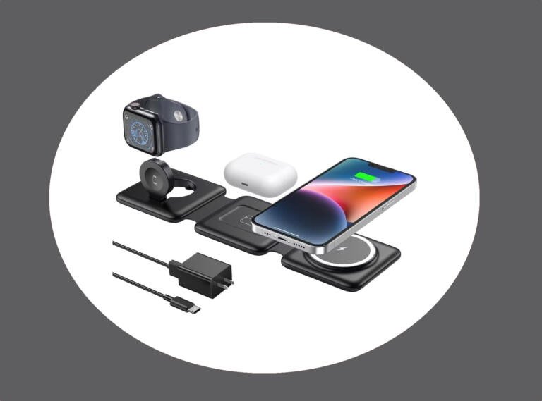 Get this foldable 3 in 1 charging station for iPhone, AirPods, Apple Watch at just $17, usually sold for $60 1