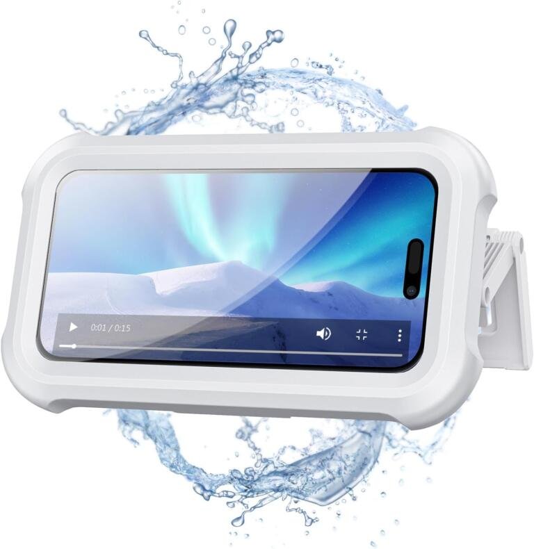 Shower Convenience: Grab Your Take-This Phone Holder for Just $8 1