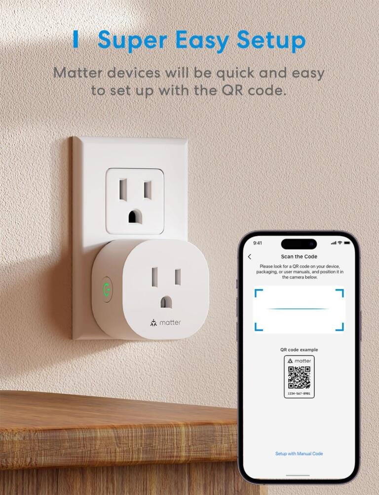 Meross Matter Smart Plug supports Apple Home, now $12 with deal 1