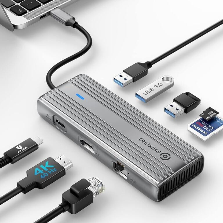 MacBook & iPad's Essential Companion - 8-in-1 USB C Adapter Now Only $15 (50% Off!) 1