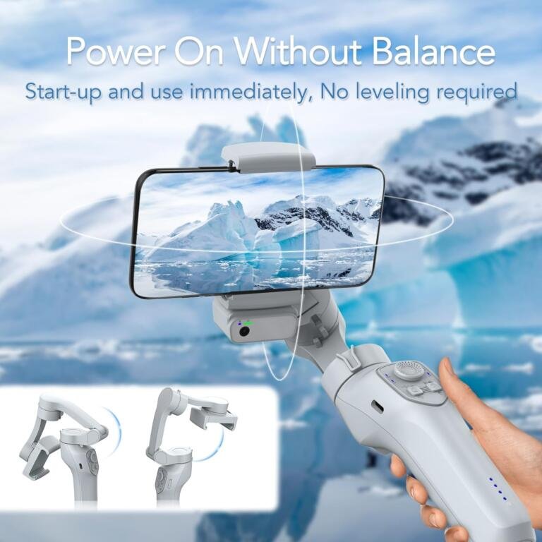 Track & Shoot: Smartphone Gimbal with AI for Just $79 – Act Fast 1