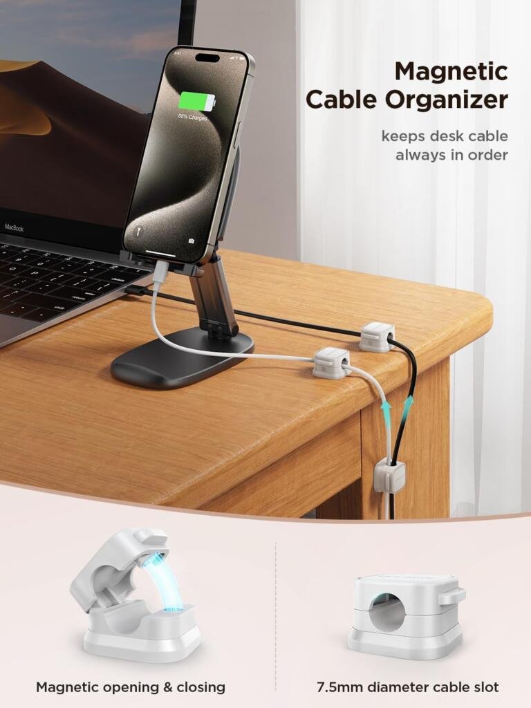 Limited Time Offer: Grab 6 Pack Magnetic Cable Clips at $13 2
