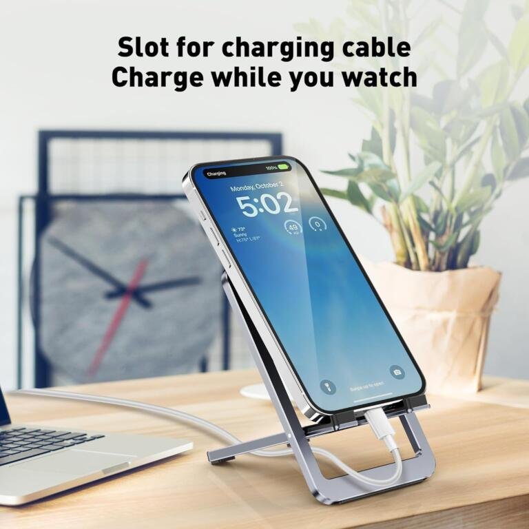 Don't Miss Out! DeskLogics Portable Phone Stand for $6 - 40% Off - Limited Stock 1