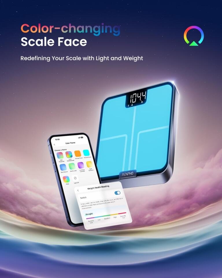Upgrade Your Health Journey: $45 Deal on App-Connected Smart Scale 12