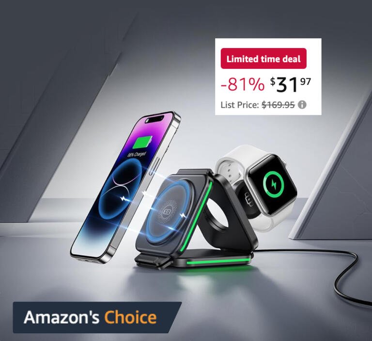 This 3 in 1 Charging Station for Apple Used To Sell For $170 But It's $24 Today! 9 This 3 in 1 Charging Station for Apple Used To Sell For $170 But It's $24 Today! 9