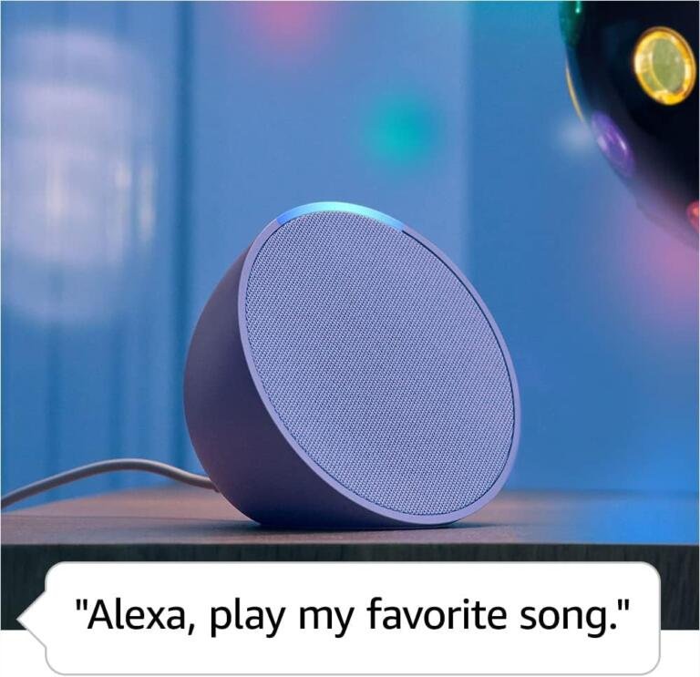 Score Amazon Echo Pop Smart Speaker with Alexa For $25, Usually $40 1