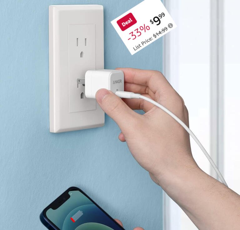 Anker 20W Fast Charger with Foldable Plug Drops To Lowest Ever! 1