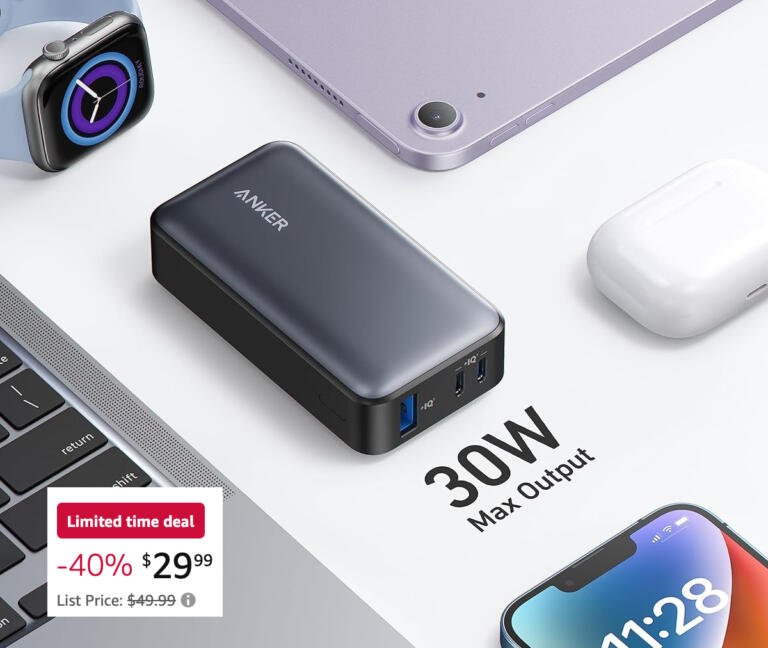 Save Big: Anker Power Bank 40% OFF – Perfect for MacBook Charging Outdoors! 12 Save Big: Anker Power Bank 40% OFF – Perfect for MacBook Charging Outdoors! 12