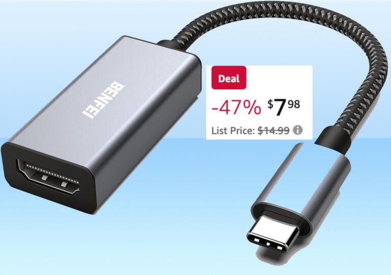HDMI Magic: iPhone/iPad Adapter - Now $8 1