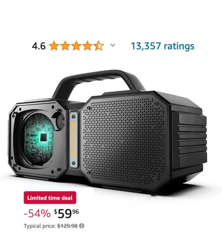 Amazon's Top Selling 60W Bluetooth Speaker is More Than 50% OFF Right Now! 1