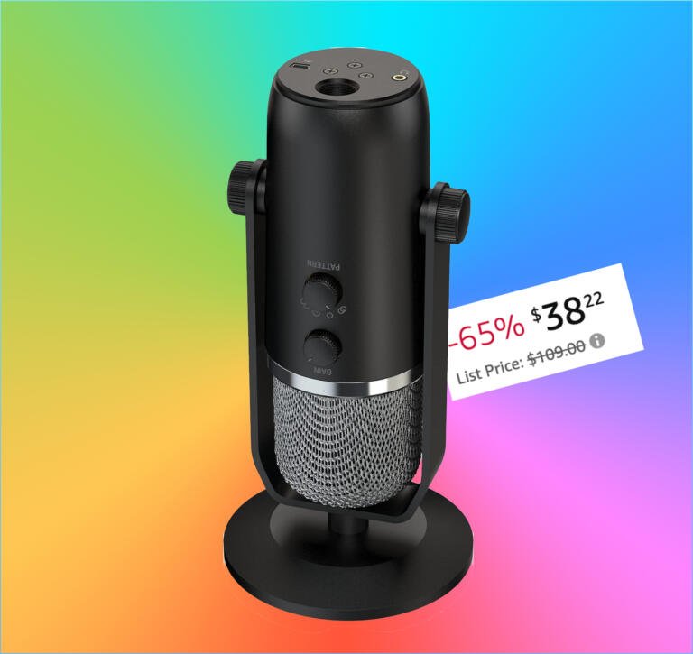 Simplify Recording: Behringer BIGFOOT USB Mic for MacBook Hits New Low 1