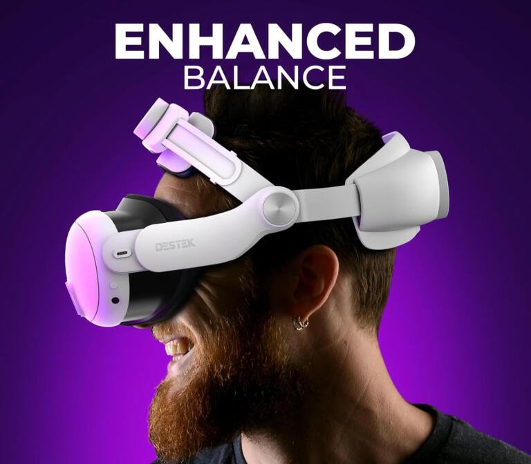 Take QH3 Pressure-Free Head Strap for Meta Quest 3 AT $17 Only 20