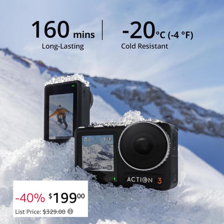 Grab the DJI Osmo Action 3 at Its Lowest Price: $199 1