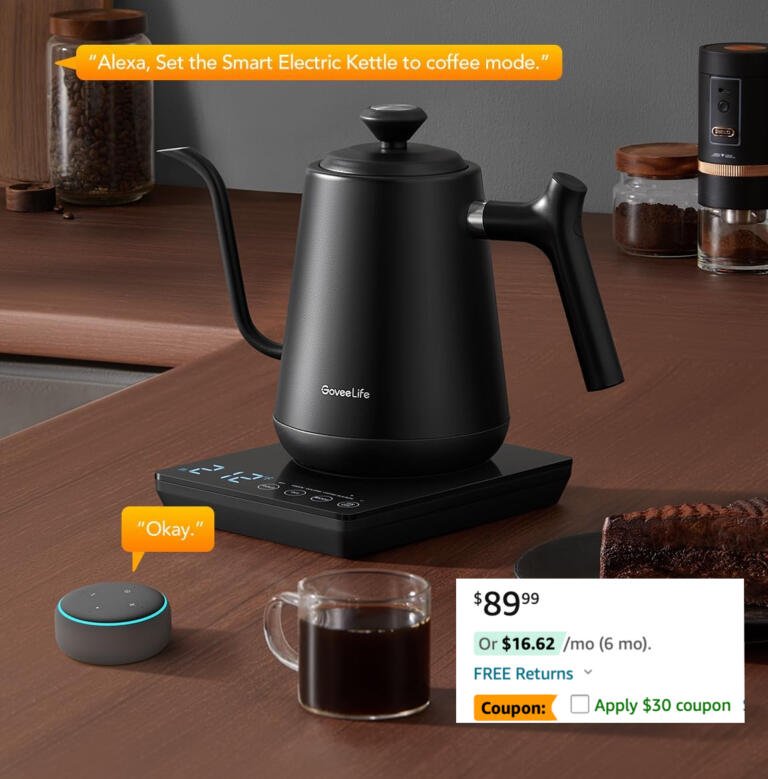 Special Savings: Score Your Govee Wi-Fi Kettle for Just $60 Today 13