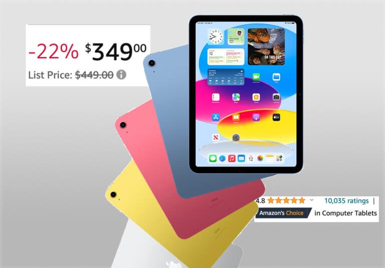 Last Chance: 10th-Gen Apple iPad 10.9 inch 64GB WiFi Tablet Now at All-Time Low! 7 Last Chance: 10th-Gen Apple iPad 10.9 inch 64GB WiFi Tablet Now at All-Time Low! 7