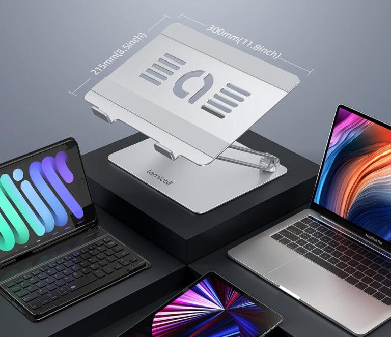 This Laptop Stand On Amazon is Adjustable, Foldable & Portable, $29 Only 1