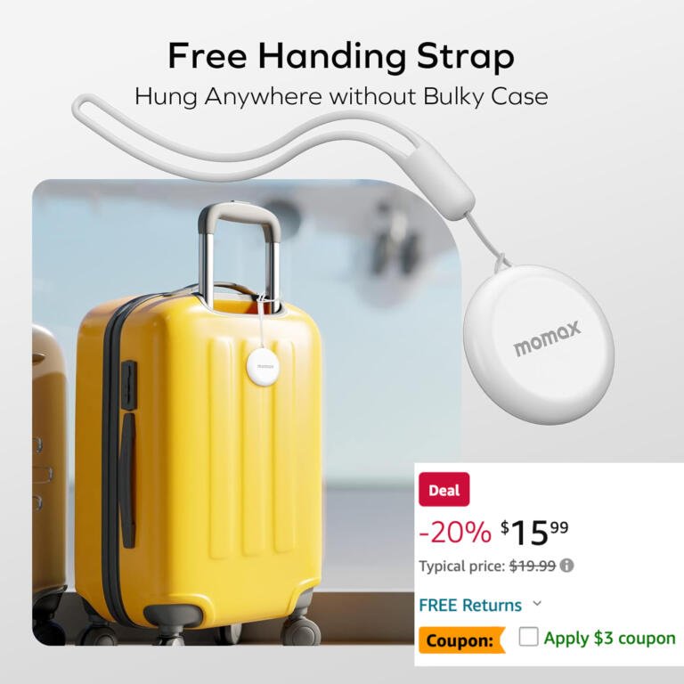 Track and Save: MOMAX Rechargeable Key Tracker for iOS - $13 With Limited Time Offer 12