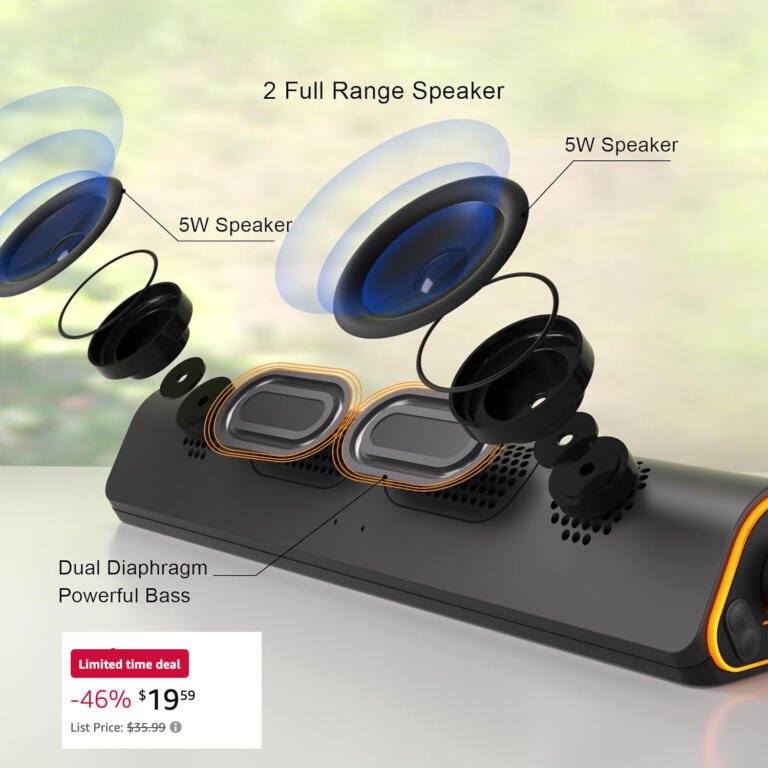 Must Have Bluetooth Computer Speakers For Less Than $20 1