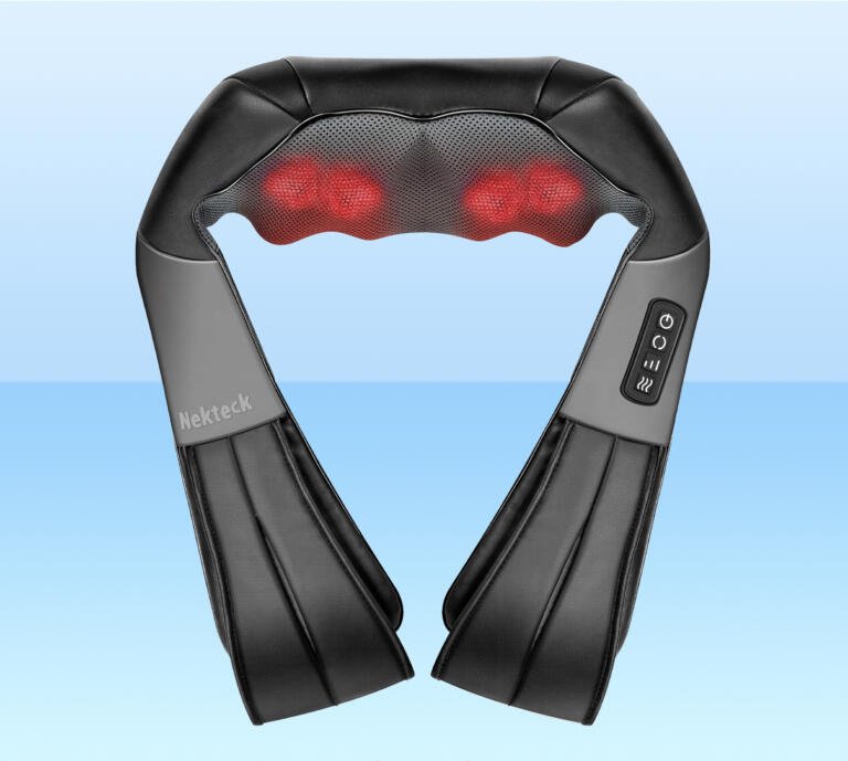 Amazon’s No. 1 Bestselling Neck & Back Massager With Soothing Heat Down At $50 1