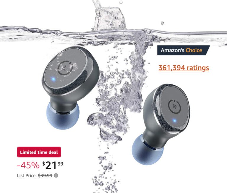 Top-Selling True Wireless Earbud for iPhone: Now $22 on Amazon with 45% Discount 1