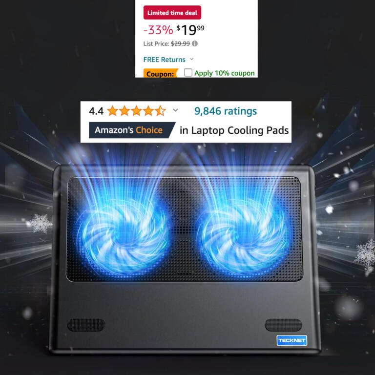 The Best Cooling Pad For Laptops Currently On Sale For $18, Usually Sold For $30 9 The Best Cooling Pad For Laptops Currently On Sale For $18, Usually Sold For $30 9
