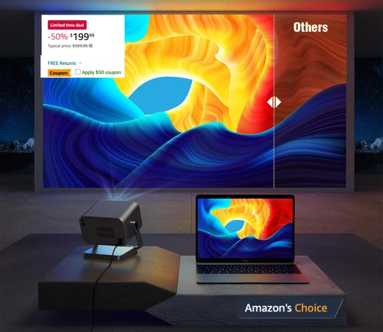 Grab This Theatre Qaulity 4K Projector with WiFi & Bluetooth For $150, Save $50! 12 Grab This Theatre Qaulity 4K Projector with WiFi & Bluetooth For $150, Save $50! 12