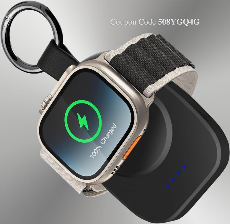 Charge On-the-Go with this Portable Apple Watch Power Bank - $15 1