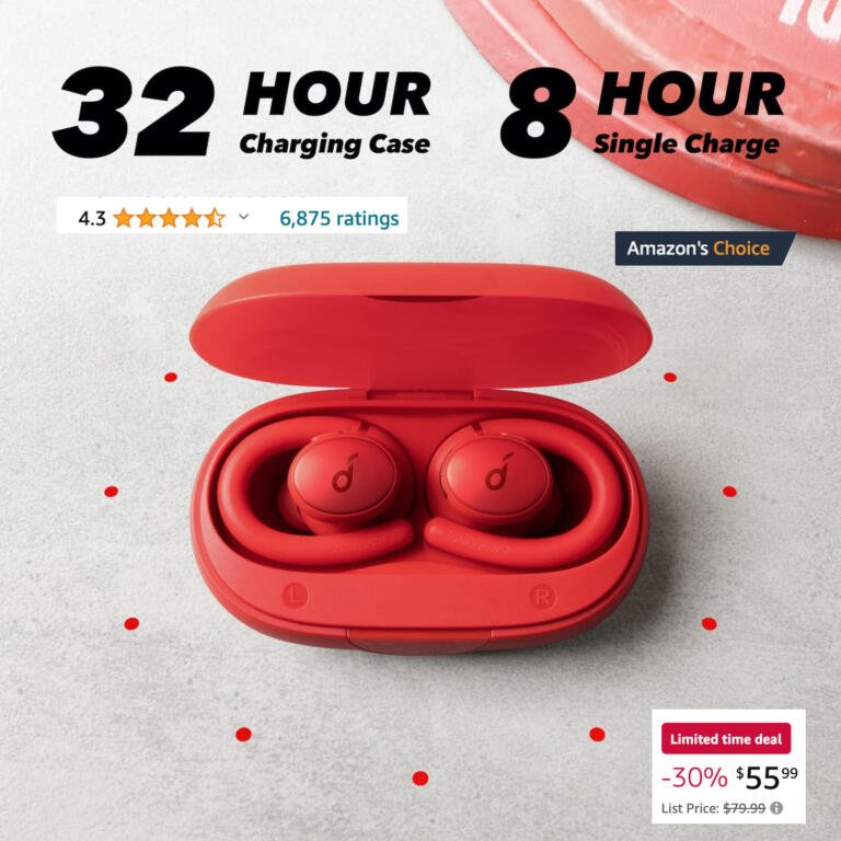 Save 30% On soundcore Sport X10 True Wireless Bluetooth Earbuds For iPhone! 2 Save 30% On soundcore Sport X10 True Wireless Bluetooth Earbuds For iPhone! 2