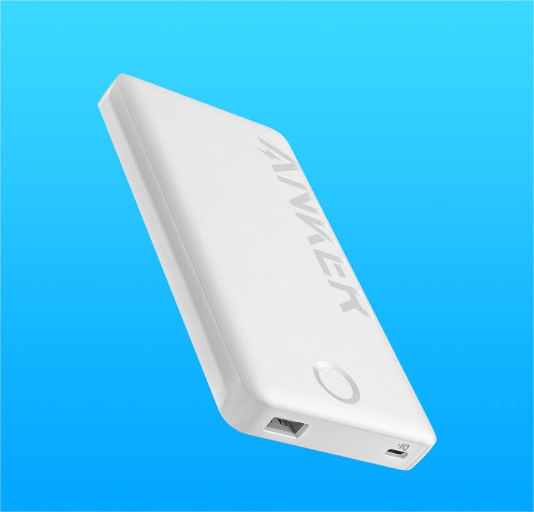 Anker's Sleek Power Bank For iPhone/Android On Sale For $16.63 1