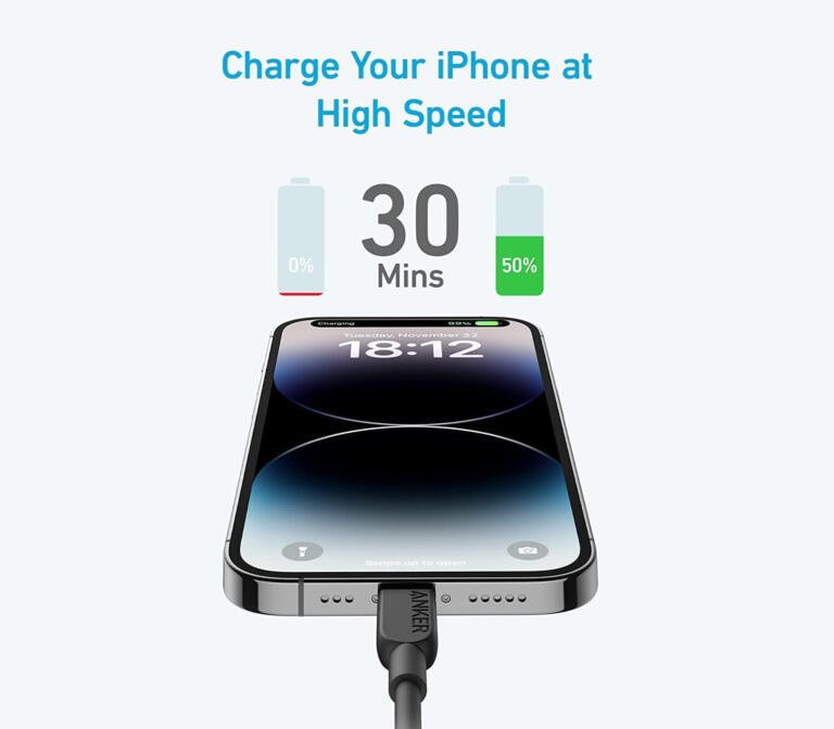 Connect Without Breaking the Bank: Anker's USB C to Lightning Cable for $16 1