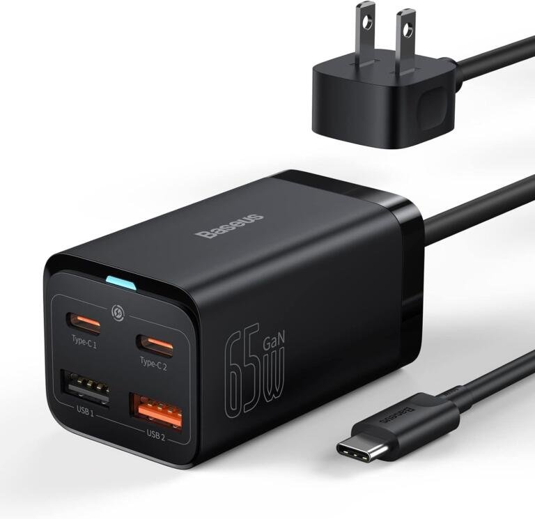 Get Fast Charging at a Fraction of the Price: Baseus 65W PD GaN3 Charger for $30 1
