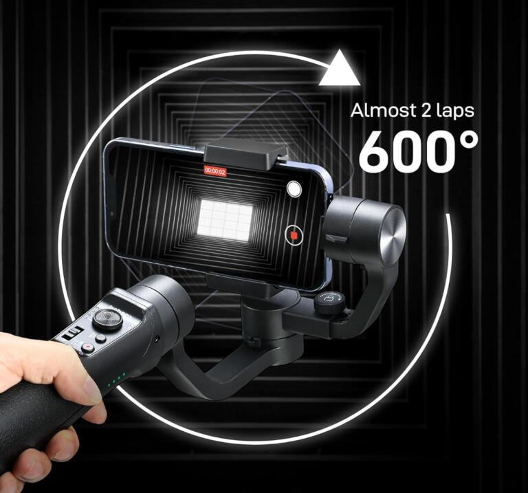 Capture Smooth Videos for Less: 3-Axis Phone Gimbal on Sale for $80! 1