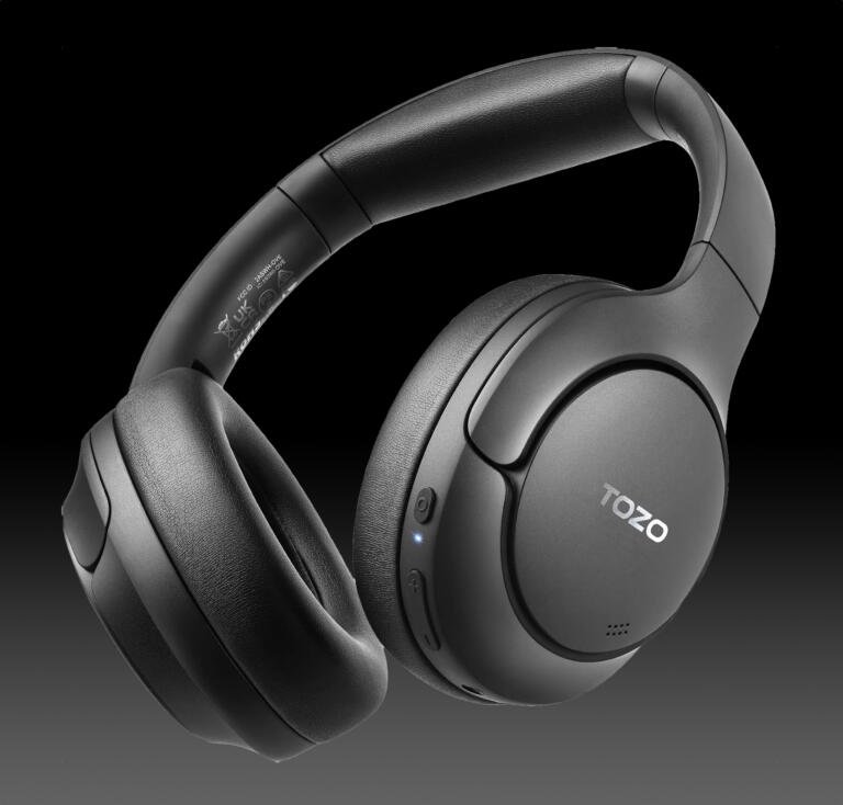 Tozo Hybrid Active Noise Cancelling Headphones For Smartphone/Tablet 50% OFF At $40 1