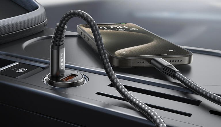 Don't Miss the LISEN PD36W Car Phone Charger for Samsung/iPhone 15 Pro, Just $10 1