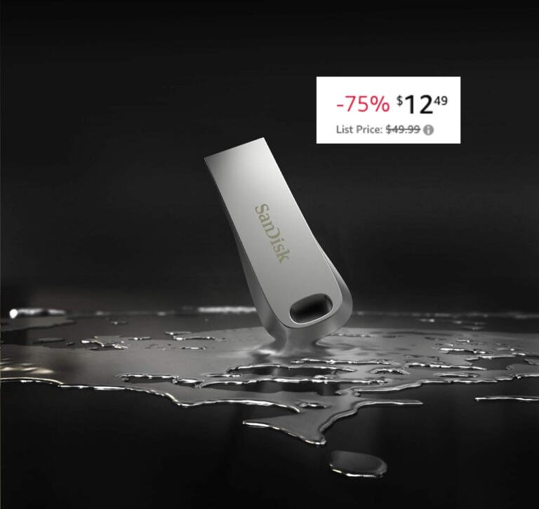 Flash Drive Deal Alert: SanDisk 256GB Ultra Luxe USB 3.1 Gen 1 on Sale for $12.74 6