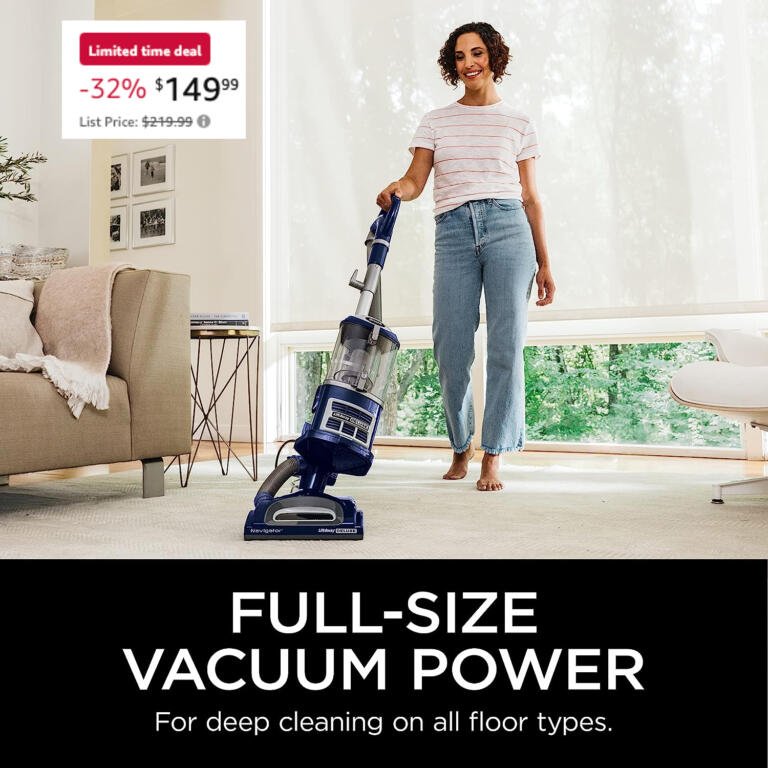 Huge Savings Alert: Shark NV360 Navigator Vacuum Drops to $150 from $220 1